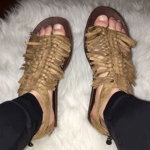 Brown sandals